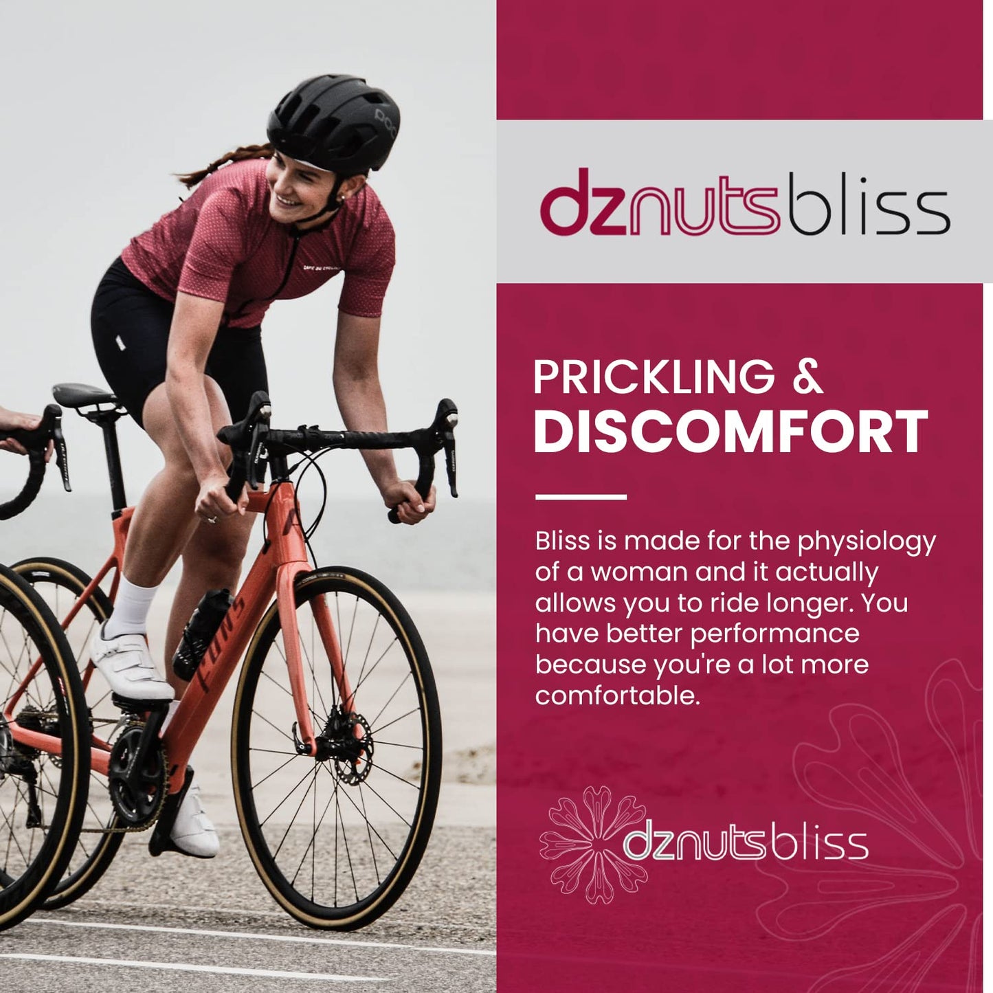 dznuts - Men's Pro Chamois Cream and Women's Bliss Chamois Cream - Anti-Chafing Cream for Saddle Sores, Rubbing, and Inner Thigh Friction for Cyclists, Runners, Triathletes (4 fl oz Each)