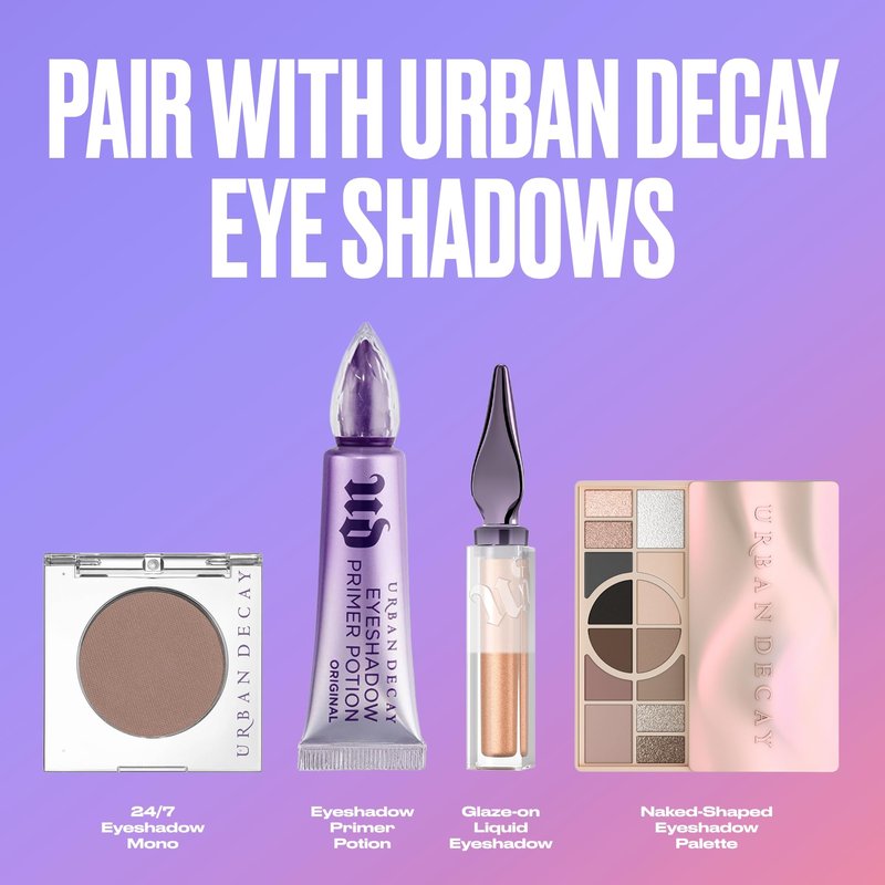 Urban Decay Shimmer Eyeshadow Primer Potion Sin - Champagne Shimmer Eye Primer for Crease-Resistant & Long-Lasting Eye Makeup, Smooths & Preps Eyelid Base, For Vibrant Color, All Skin Tones, Vegan