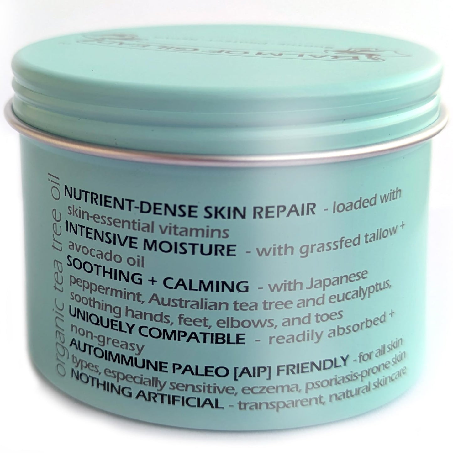 BALM OF GILEAD Foot Cream with Tea Tree and Eucalyptus ā Intensive Moisturizing Cream for Dry, Cracked Heels and Feet ā Refreshing Body and Skin Care Balm