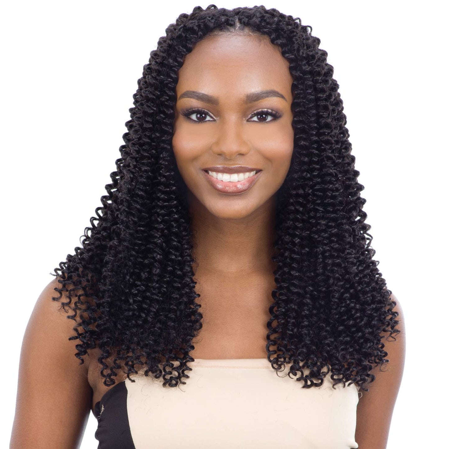 MULTI PACK DEALS! FreeTress Crochet Braids Water wave 14" (3-PACK, 1B)