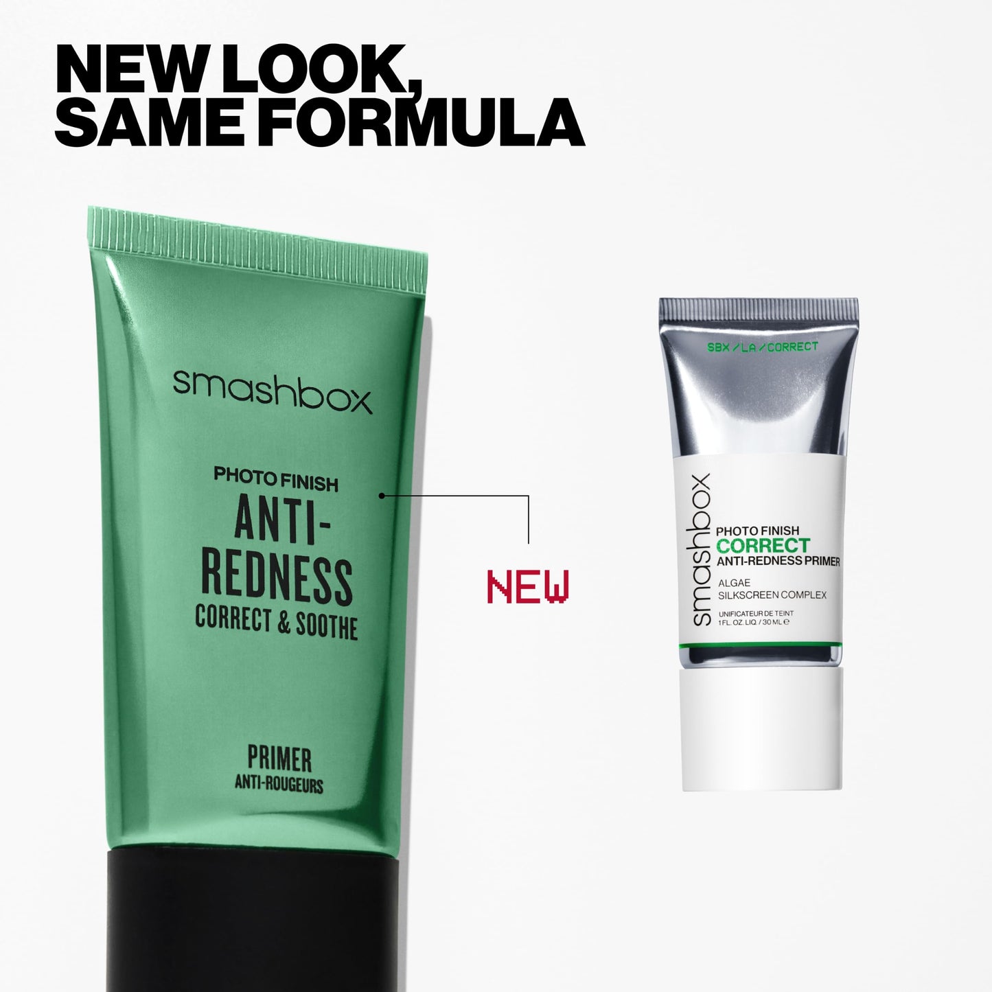 Smashbox Photo Finish Anti-Redness Primer | Color-Correcting Makeup Primer Neutralizes Redness | Hydrating Makeup Primer + Soothing Algae, Rose & Mushroom Extracts, Dermatologist-Tested, 1 Fl Oz
