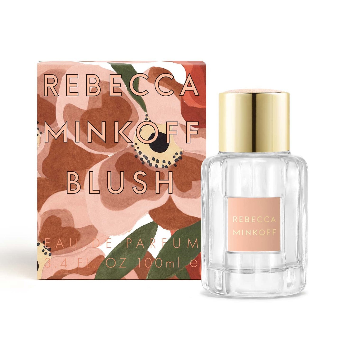 Rebecca Minkoff Blush - Bright, Feminine Eau de Parfum Fragrance for Women - Notes of Bergamot, Jasmine, and Vetiver - Long Lasting Perfume - 3.4 oz