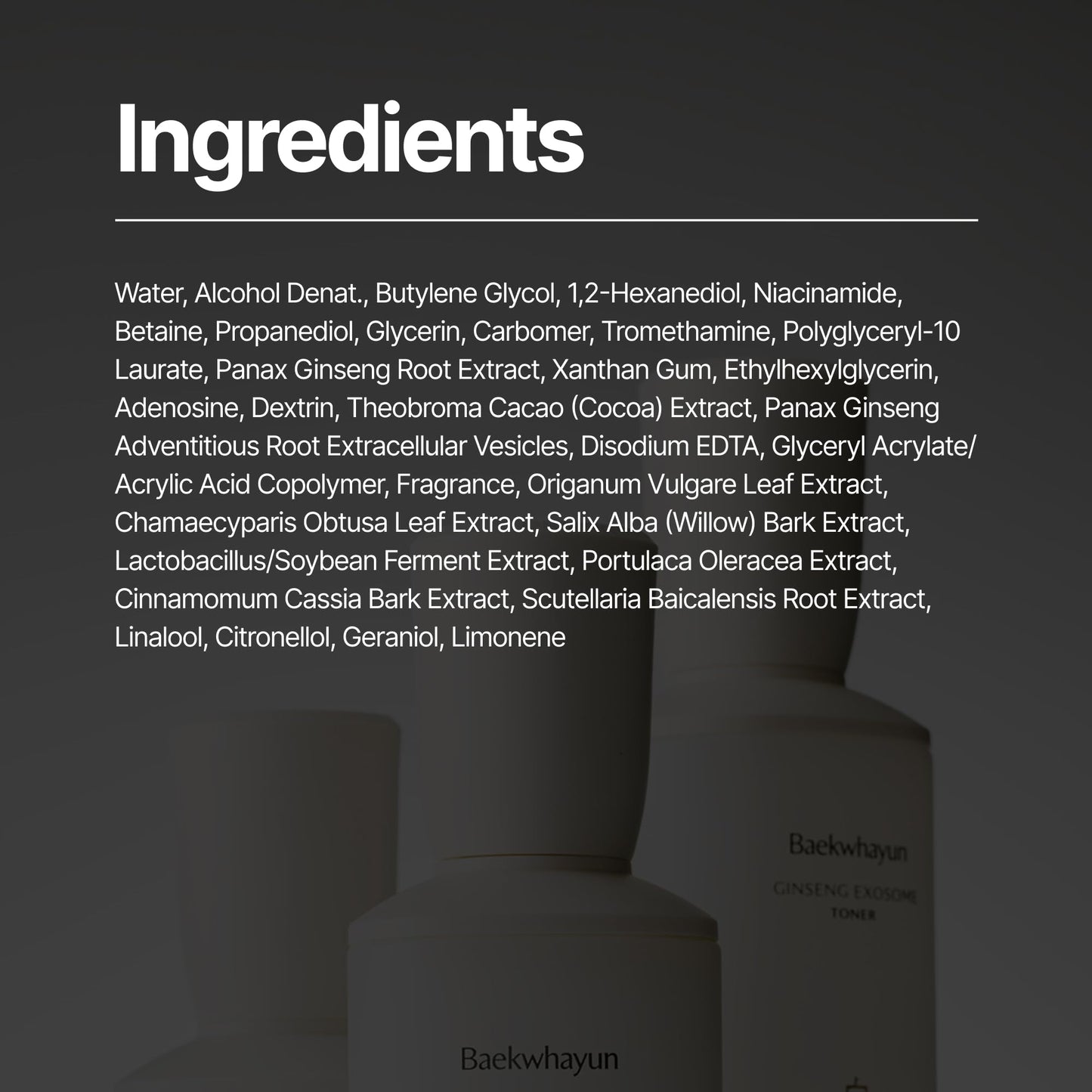 Ginseng Exosome First Essence | Hydrating, Targets Wrinkle & Dullness, Dark Spot Remover, Nourishing, glow serum, Barrier Supporting, korean Anti-Aging essence for face (100ml / 3.38 fl. oz.)