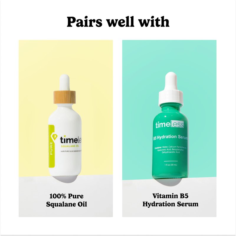 Timeless Skin Care Hyaluronic Acid - Hydrating Face Serum for Personal Care - Fragrance-Free Hyaluronic Acid Serum with Vitamin C & Matrixyl 3000-1 oz