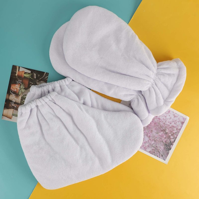 Segbeauty Paraffin Heated SPA Mittens & Foot Liners for Hand Therapy - Thicker Larger Size, Hot Wax Machine Compatible