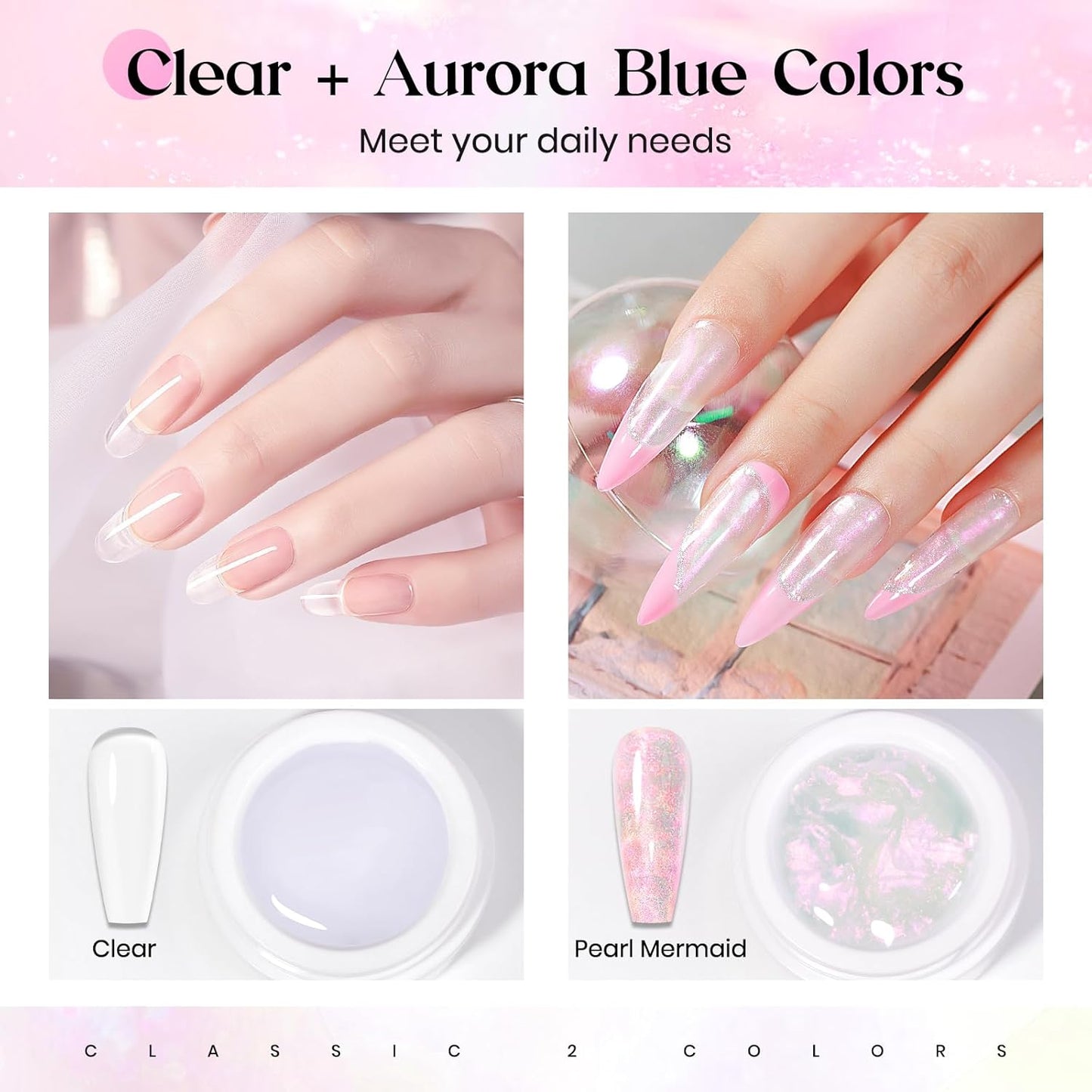 MIZHSE Solid Builder Gel for Nails, Clear Non-Sticky Sculpting Gel, 3D Nail Art Carving Building Modeling Hard Nail Extension Soak Off UV/LED Nail Art Salon Home DIY 15g