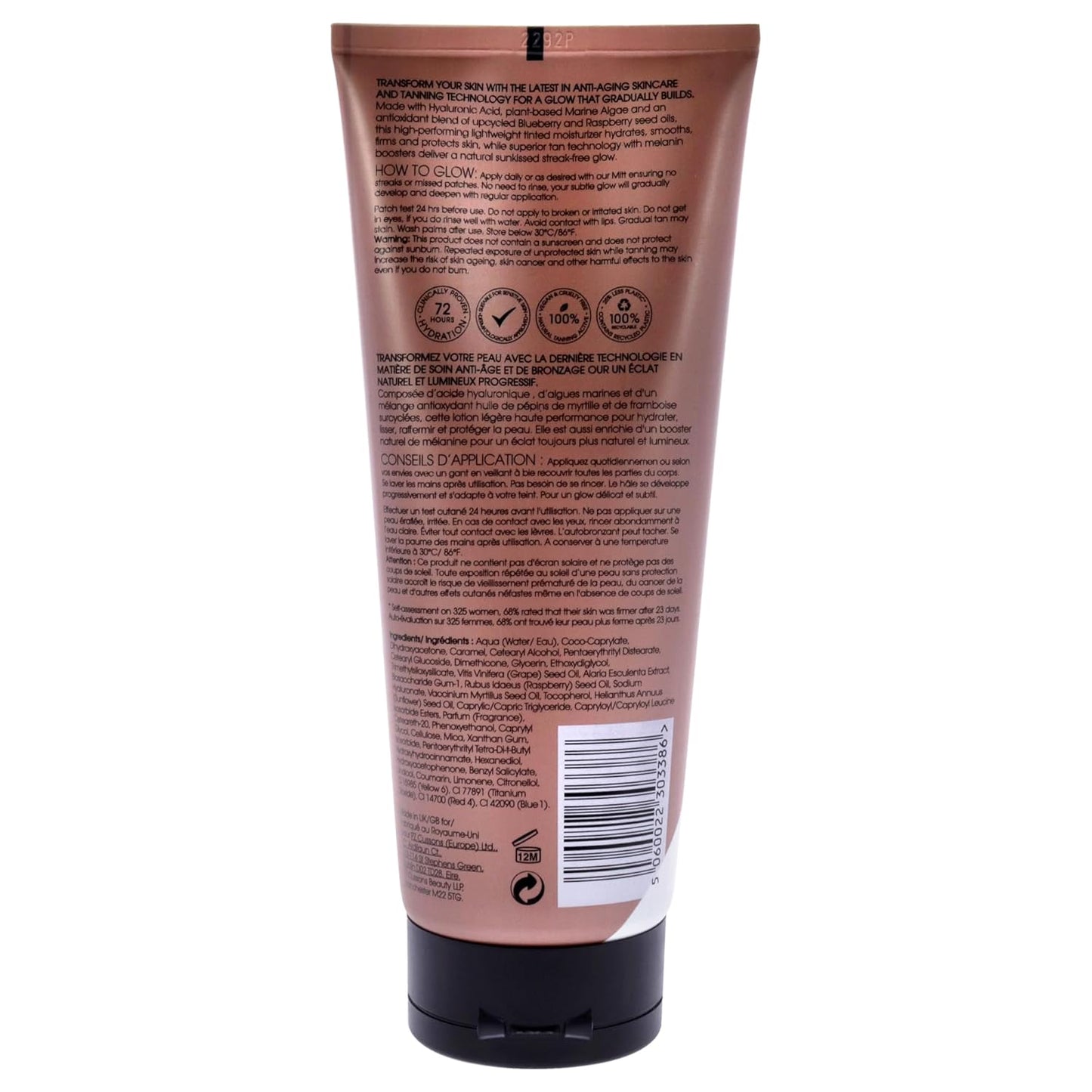 St. Tropez Gradual Tan Tinted Body Lotion - Natural Glow | 6.7 Fl Oz