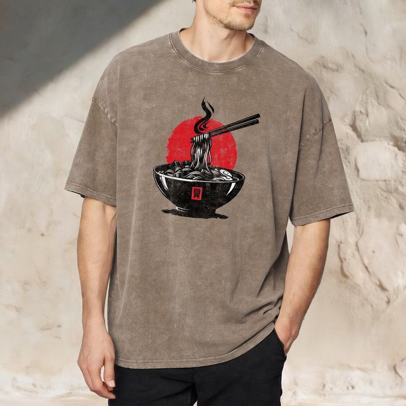 domirica Street Shirts for Men Solid Brown 100% Cotton Acid Washed Mens Graphic Tee Baggy Oversized 2026 Summer Gym Beach Men Clothes Apparel,2XL