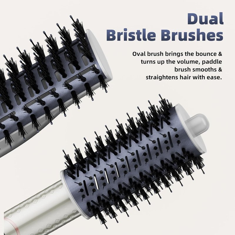 Hair Dryer Brush,Replacement for Shark, 5-in-1 Blow Dryer 110,000 RPM for Fast Drying, Multi Hair Air Styler with Auto Wrap Curlers Wand,Magic Air Styler for Curling Volumizing Straightening Styling
