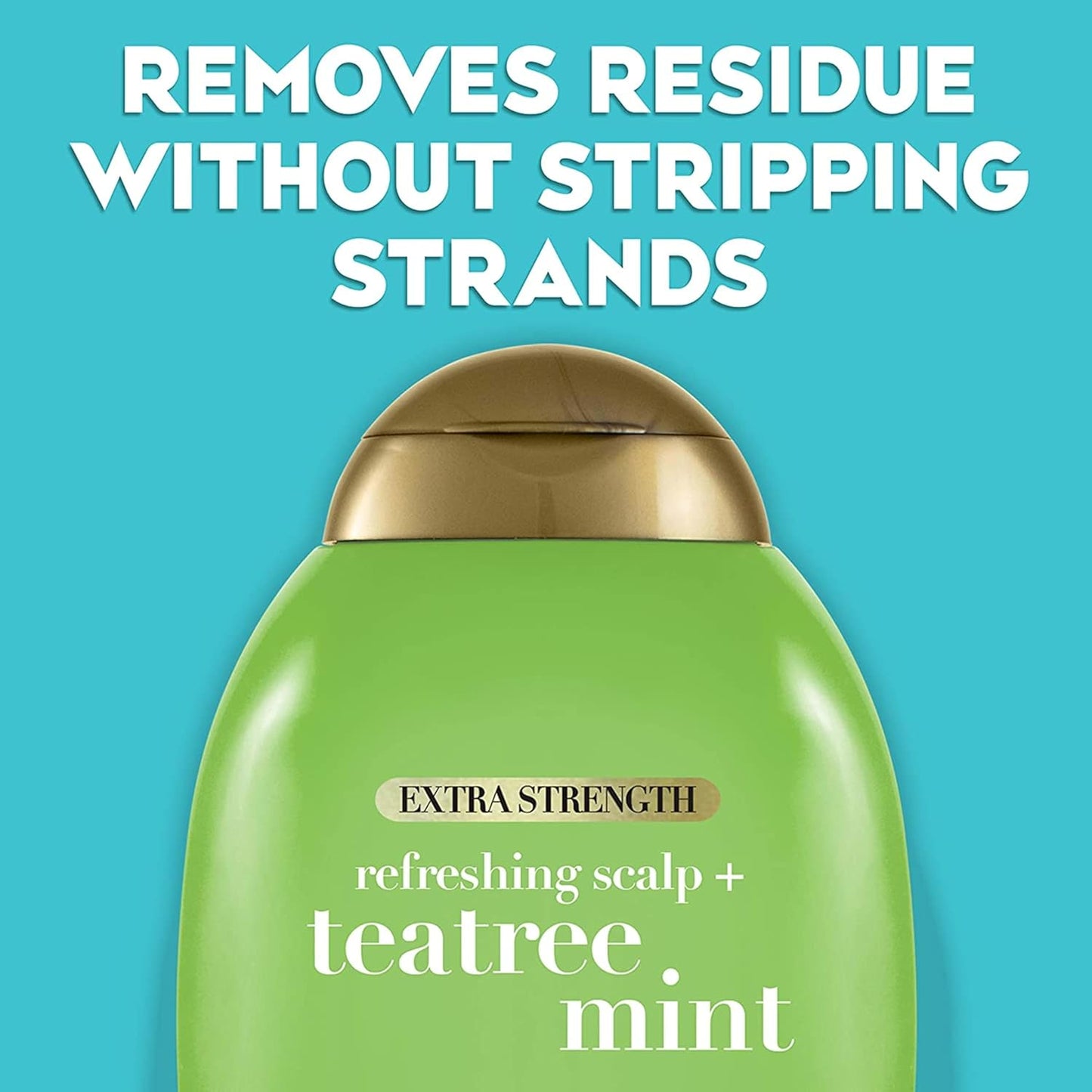 OGX Extra Strength Refreshing Scalp + Rosemary Mint Conditioner, Nourishing Hair & Scalp Conditioner Infused with Rosemary for Healthy-Looking Hair, Sulfate-Free Surfactants, 13 fl. oz