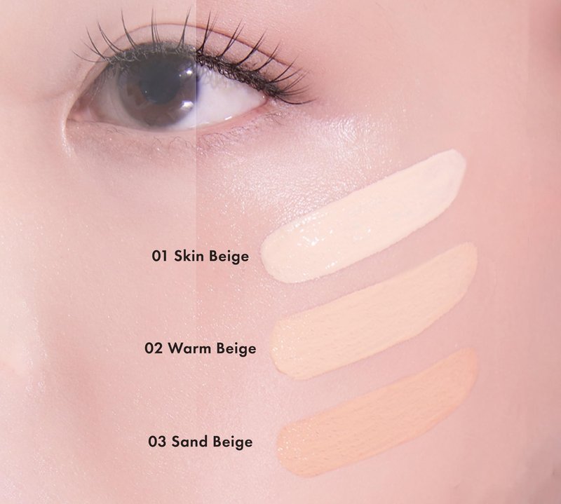 TONYMOLY My Luminous Gel Glow Cushion Foundation 01 Skin Beige – Lightweight, Long Lasting Radiant Cushion Compact with Buildable Coverage, Hydrating & Dewy Finish, Korean K-Beauty Makeup Base
