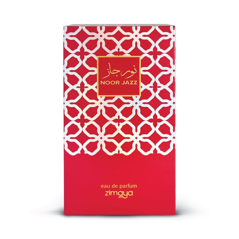 zimaya Noor Jazz Unisex Eau De Parfum, 3.4 Fl. Oz – Luxurious & Sophisticated Woody Amber Fragrance with Saffron, Jasmine, and Musk