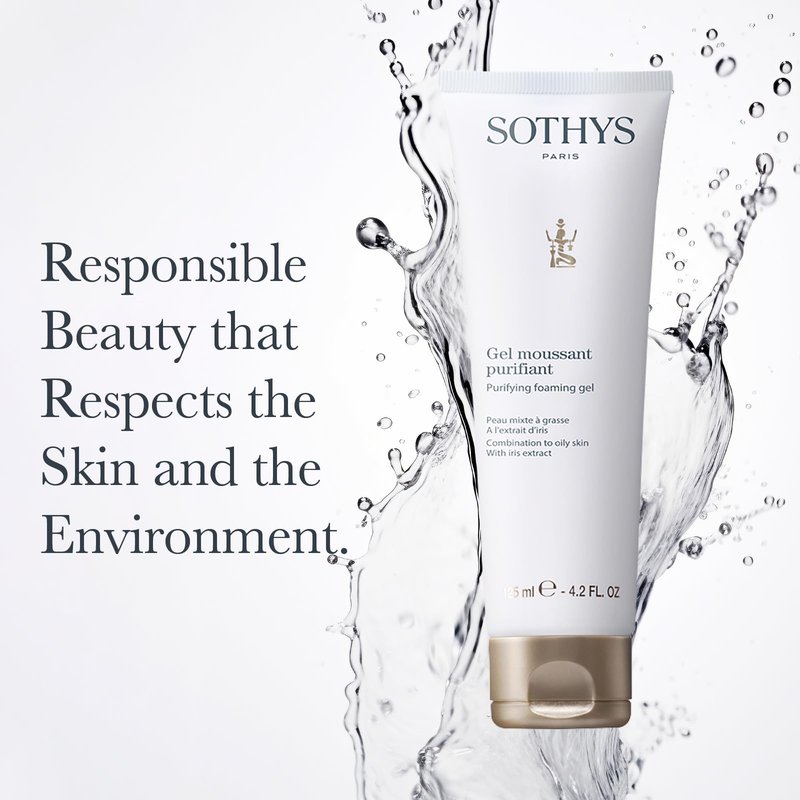 SOTHYS Purifying Foaming Gel | Gentle Face Cleanser for Oily or Combination Skin