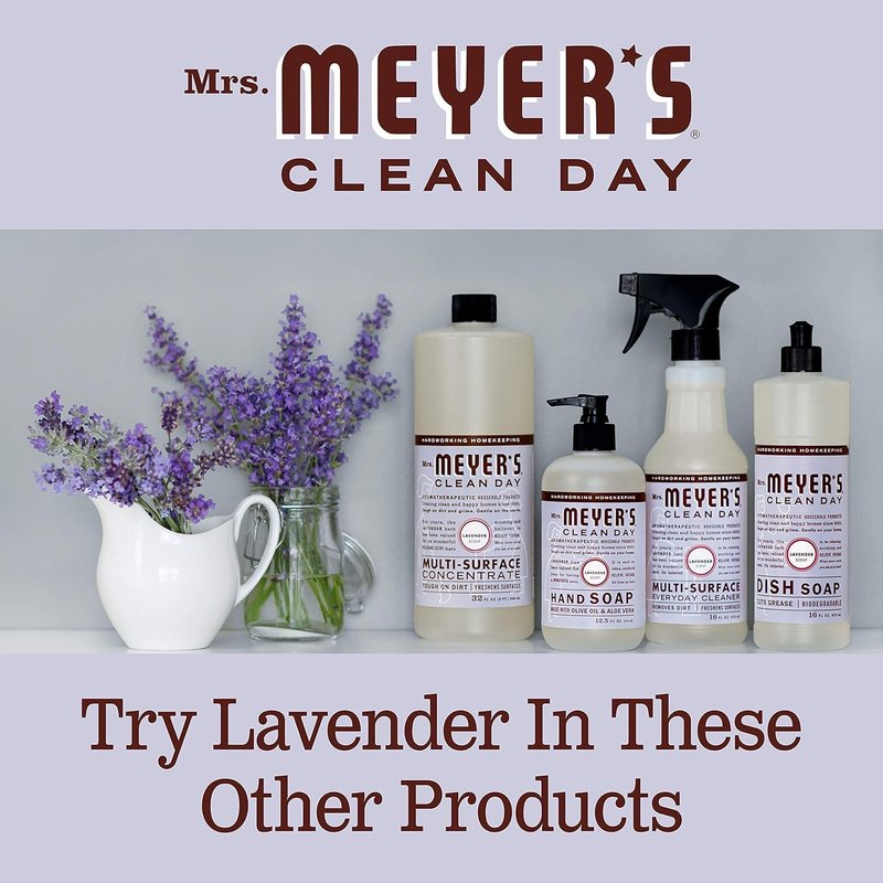 Mrs. Meyer's Foaming Hand Soap, Lavender, 10 Oz (Pack of 6)