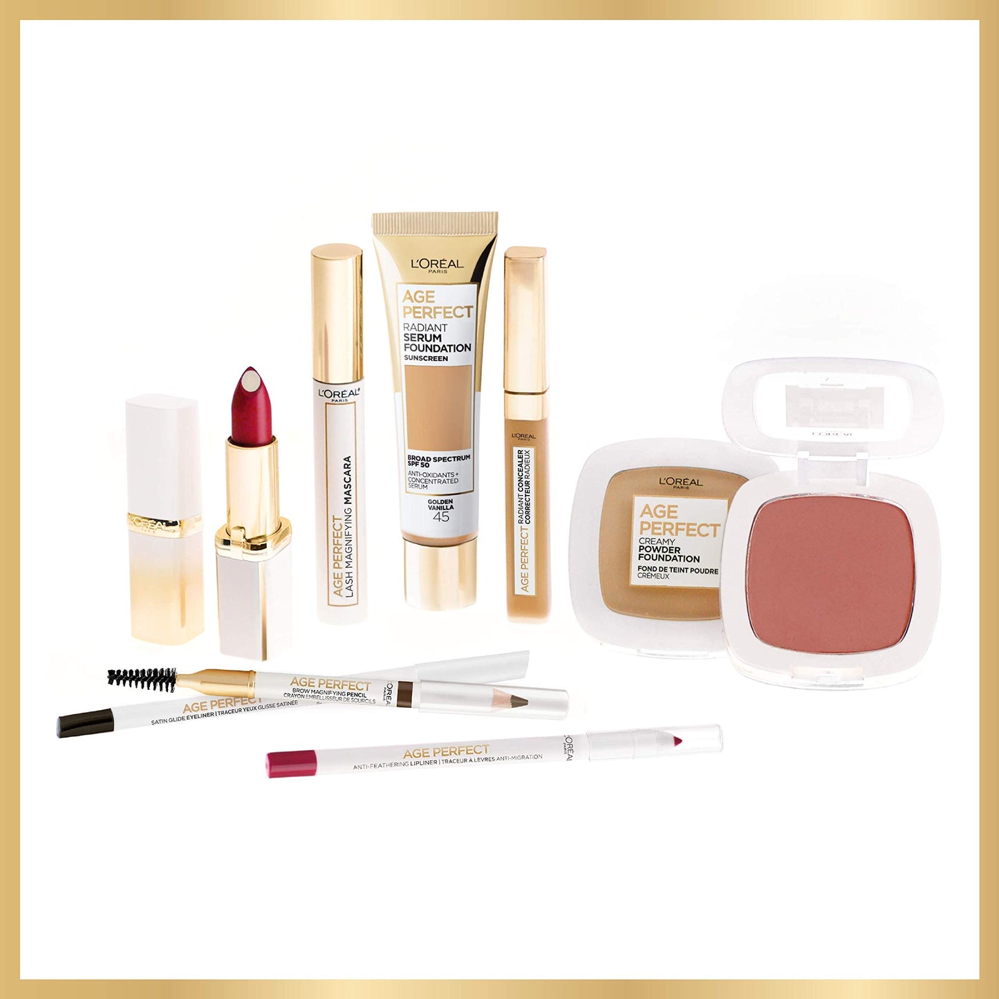 L’Oréal Paris Age Perfect Brow Magnifying Pencil with Vitamin E, Auburn