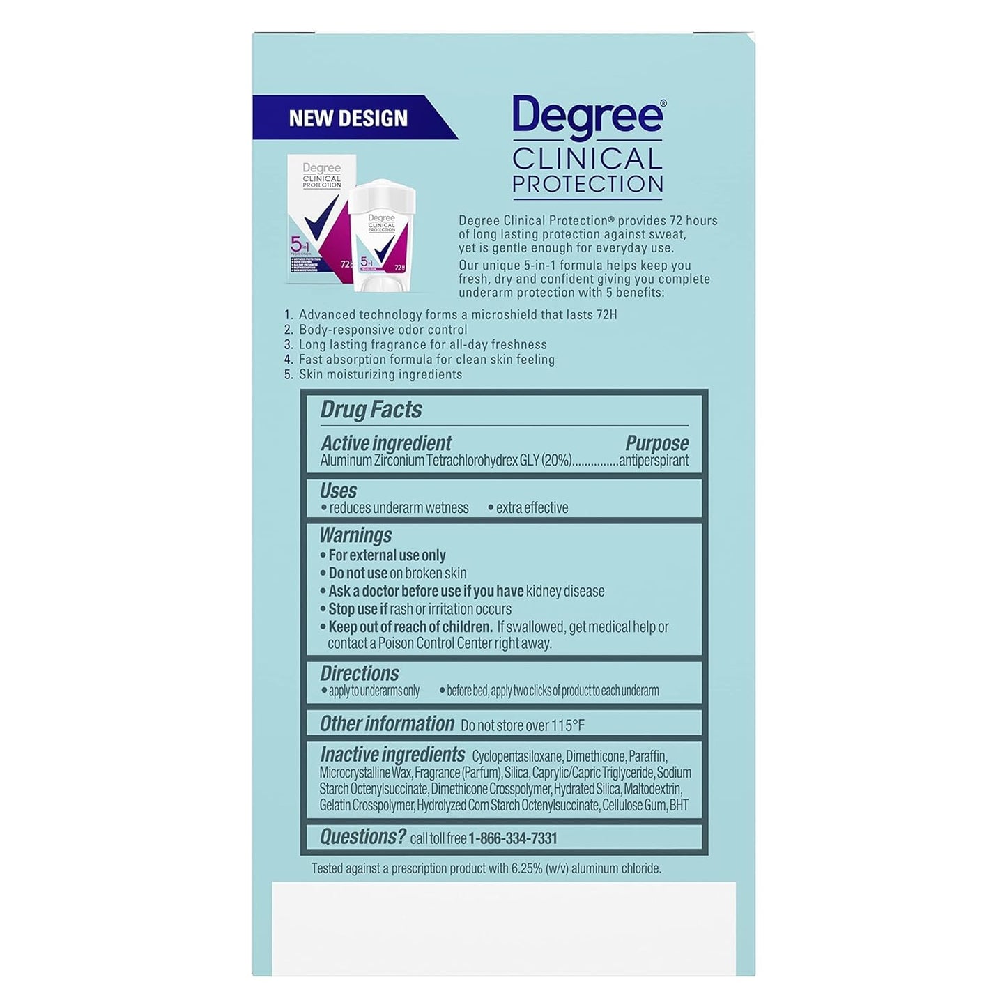 Degree Advanced Protection Antiperspirant Deodorant Sheer Powder for 72-Hour Sweat & Odor Control for Women, with Body Heat Activated Technology, 2.6 oz