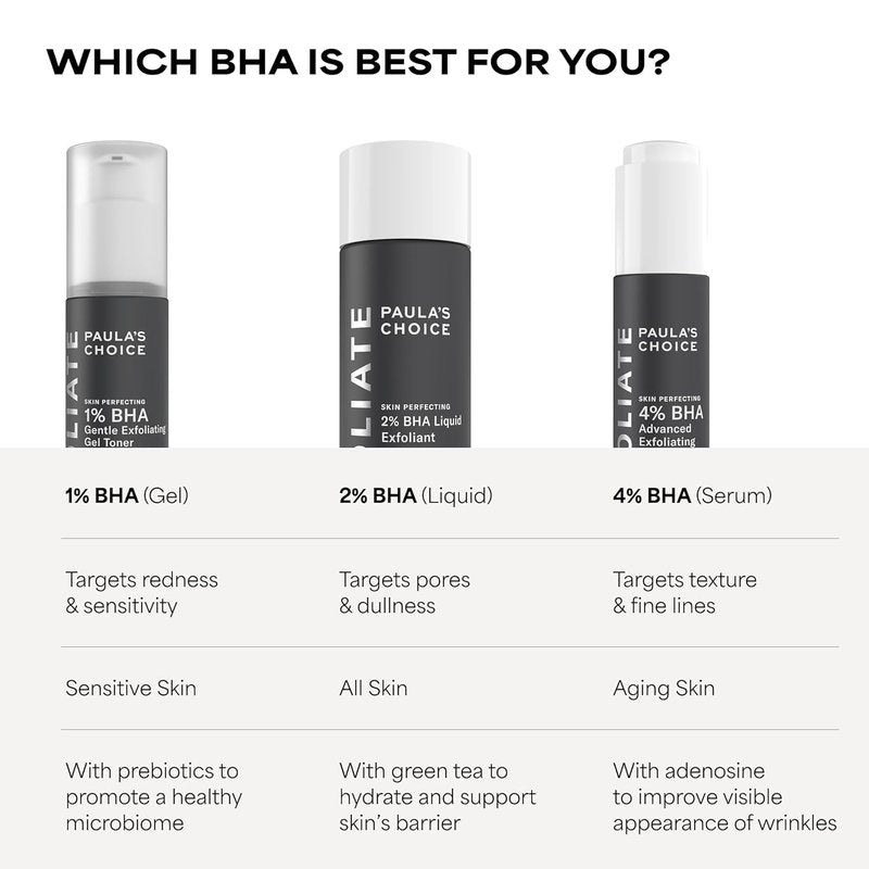 Paula's Choice Skin Perfecting 2% BHA Liquid Exfoliant - Salicylic Acid Facial Polish for Pores & Fine Lines | Fragrance-Free