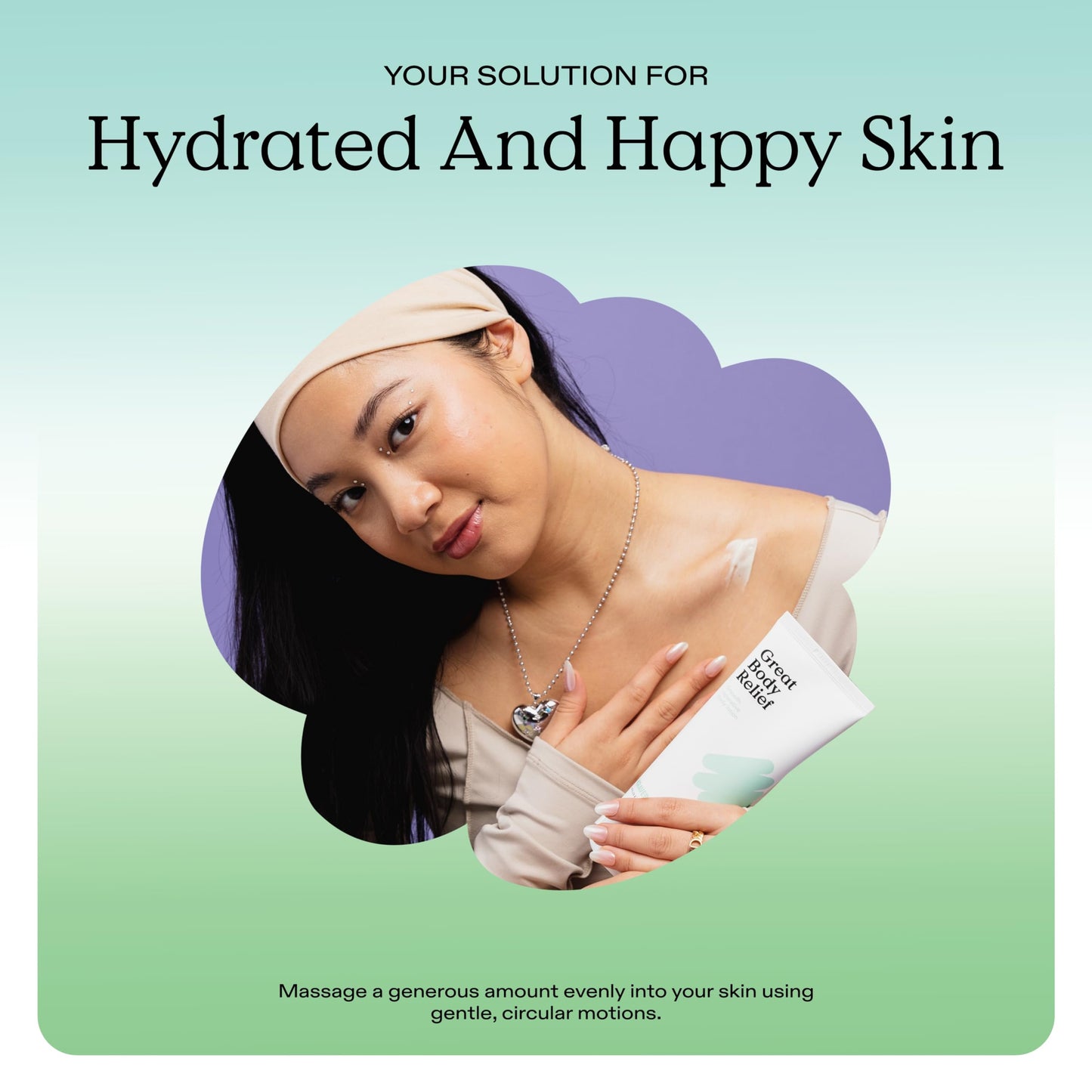 KraveBeauty Great Body Relief 24 Hour Moisture and Skin Barrier Repair Body Lotion for Dry or Sensitive Skin, Lightweight Cream Body Moisturizer with Ceramides, Fragrance Free, 200 mL
