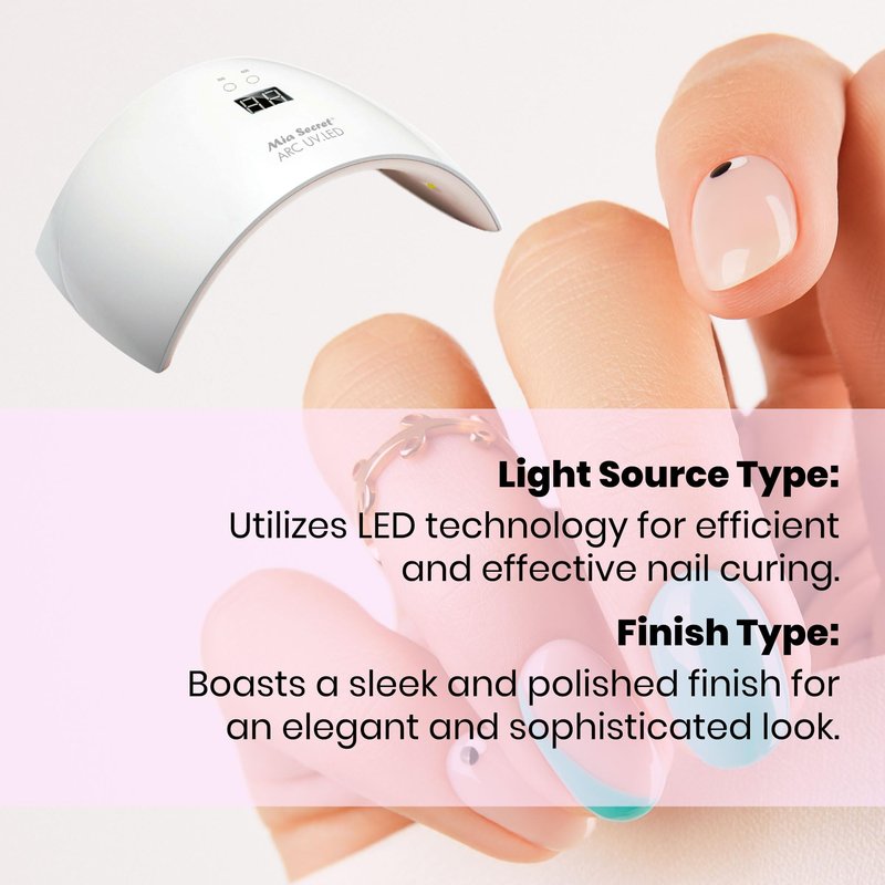 Mia Secret Arc UV LED Lamp Professional Nail System Dryer 36W
