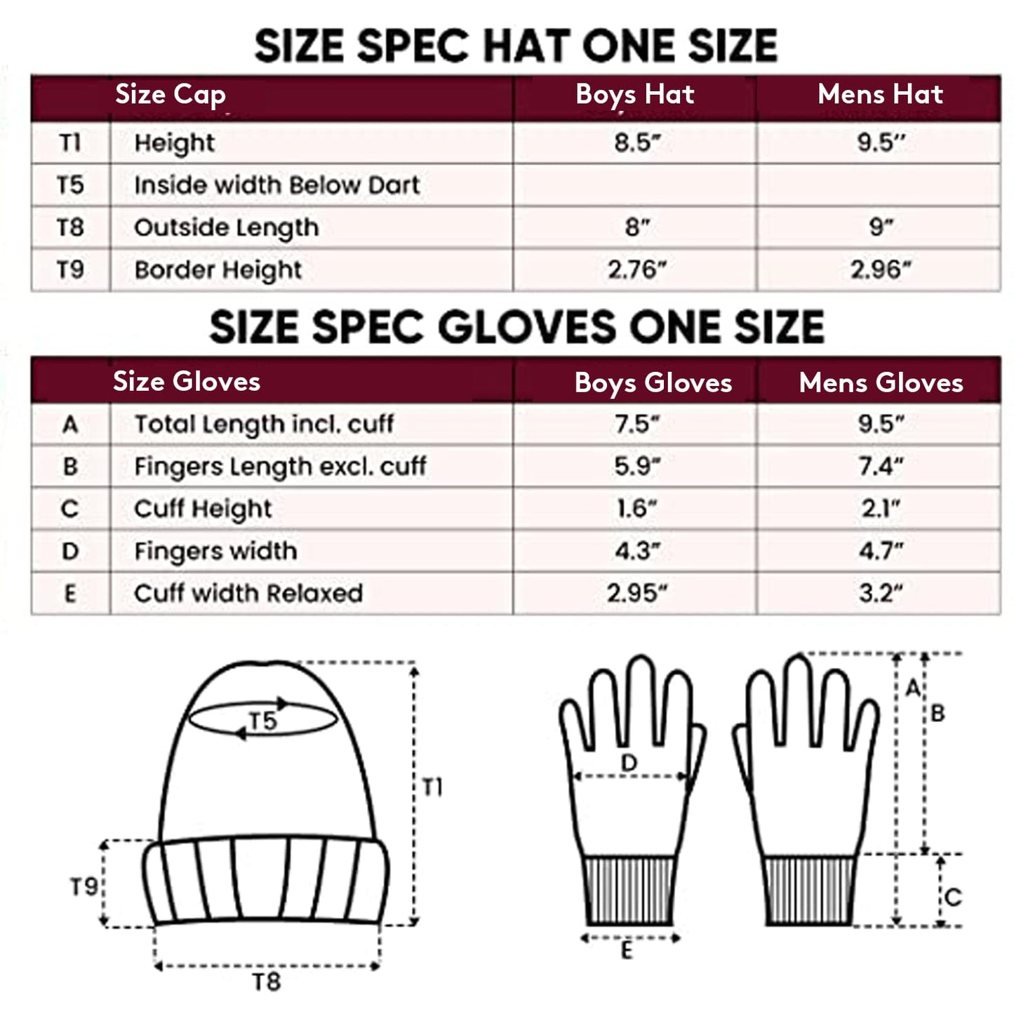 Ultra Game Super Soft Winter Beanie Knit Hat, Team Color