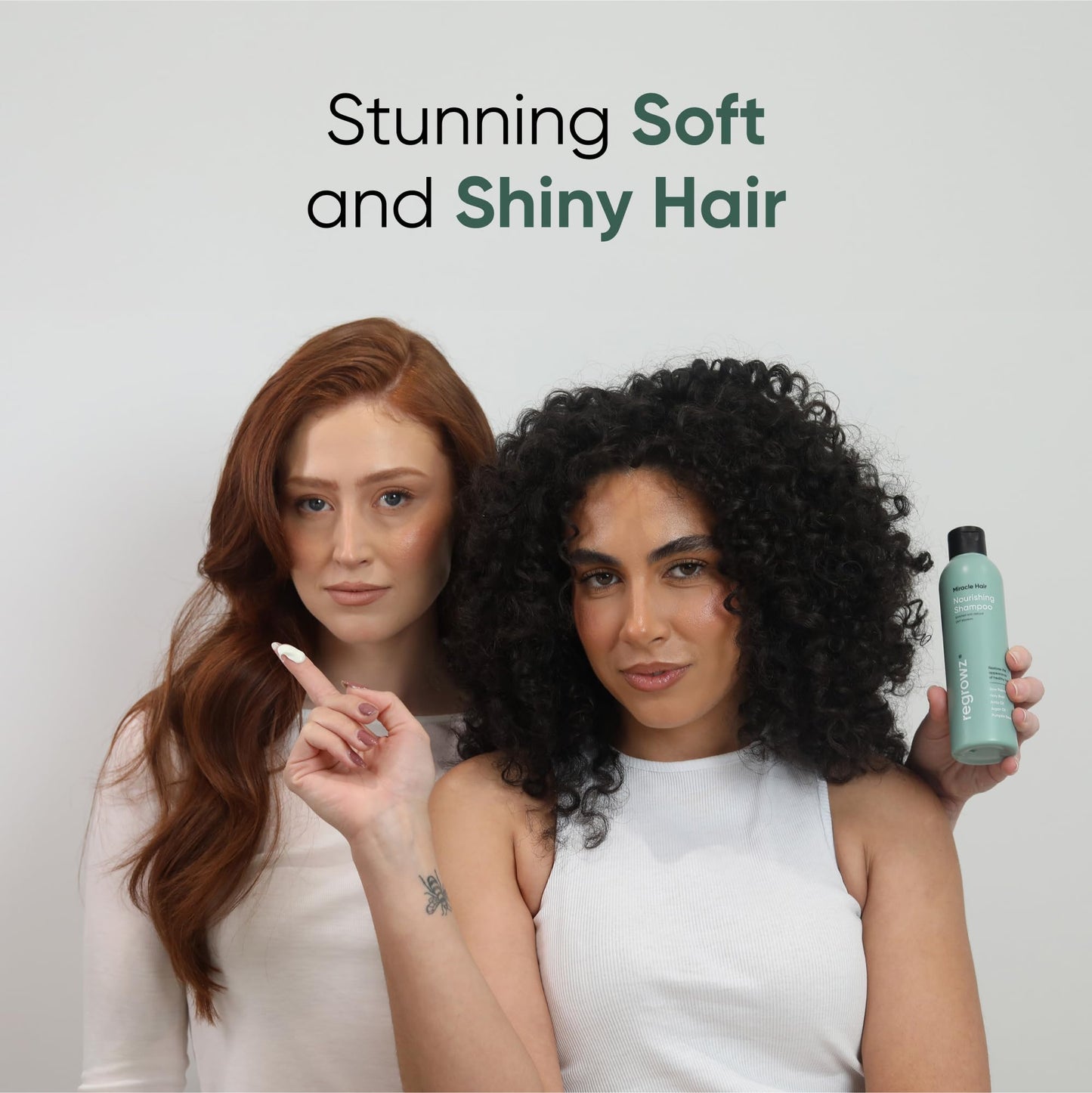 Regrowz Nourishing Shampoo 7.6 oz - Pack of 2 - Revitalise, Hydrate Dry and Dull Hair - Enriched with Aloe Vera, Saw Palmetto & Argan Oil - Nourish the Scalp & Restore Healthy Hair