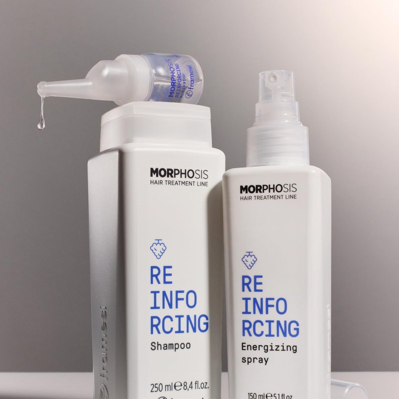 Framesi Morphosis Reinforcing Shampoo 8.4 fl oz, Volumizing Shampoo for Oily Scalps