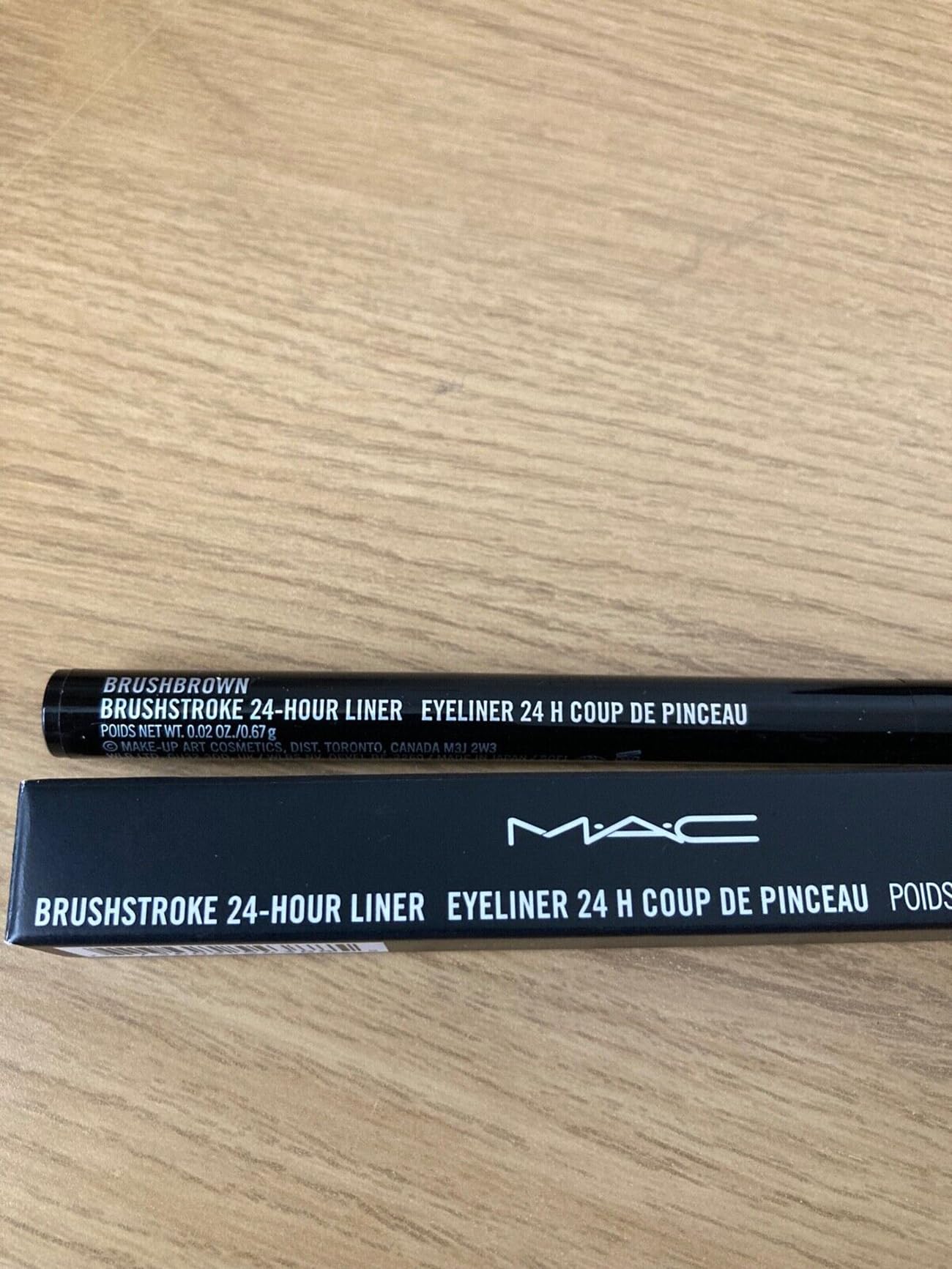 Mac Brushstroke 24 Hour Liner - # Brushbrown -0.67g/0.02oz By Mac