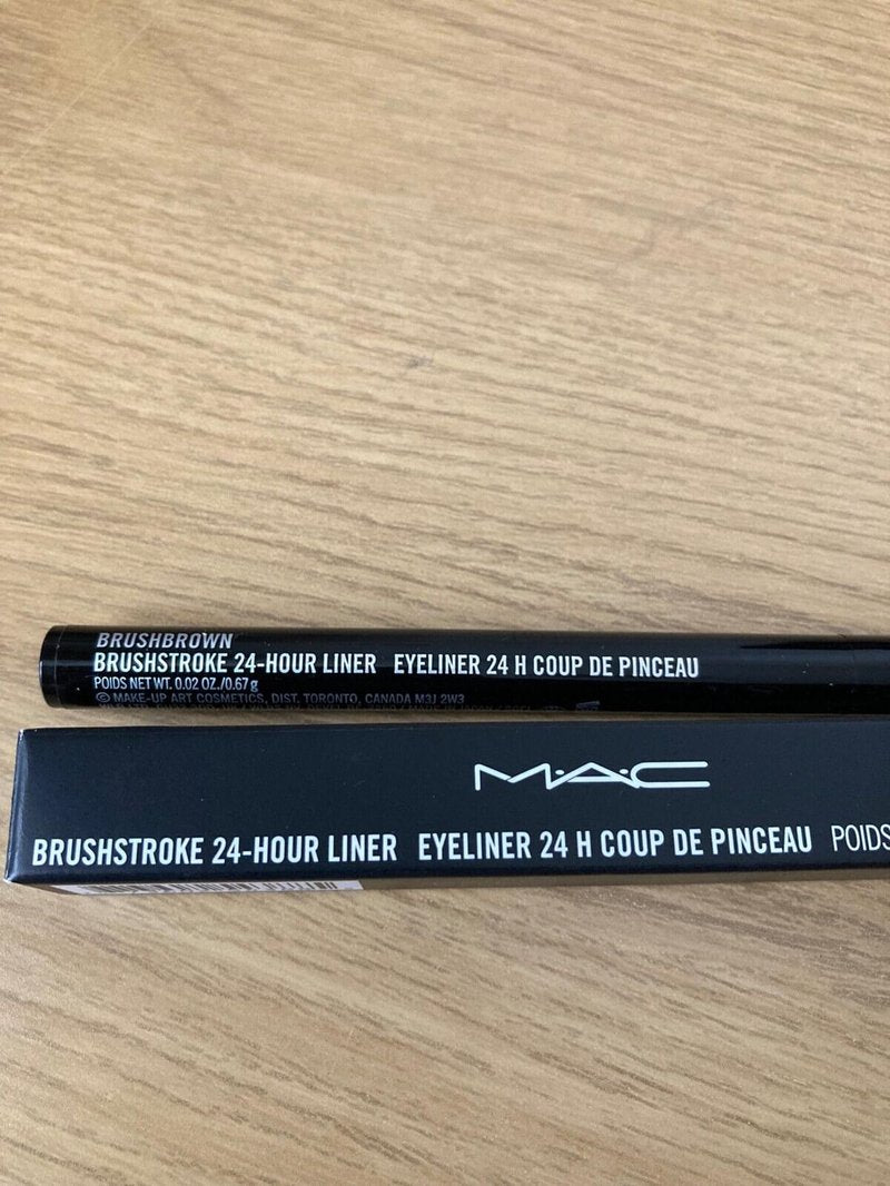 Mac Brushstroke 24 Hour Liner - # Brushbrown -0.67g/0.02oz By Mac