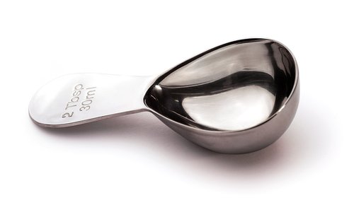 RSVP International Coffee Scoop Collection, 2-Tablespoon, Compact, Stainless Steel