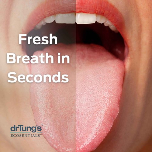 drTung's Tongue Cleaner, Stainless Steel Tongue Scraper (Pack of 2)