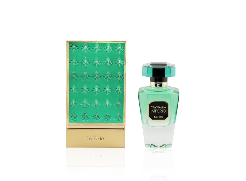 La Fede Crystallia Imperio Arabian Perfume for Women - Long Lasting 100ML Eau De Parfum Spray | Luxurious Fruity Scent for All Occasions