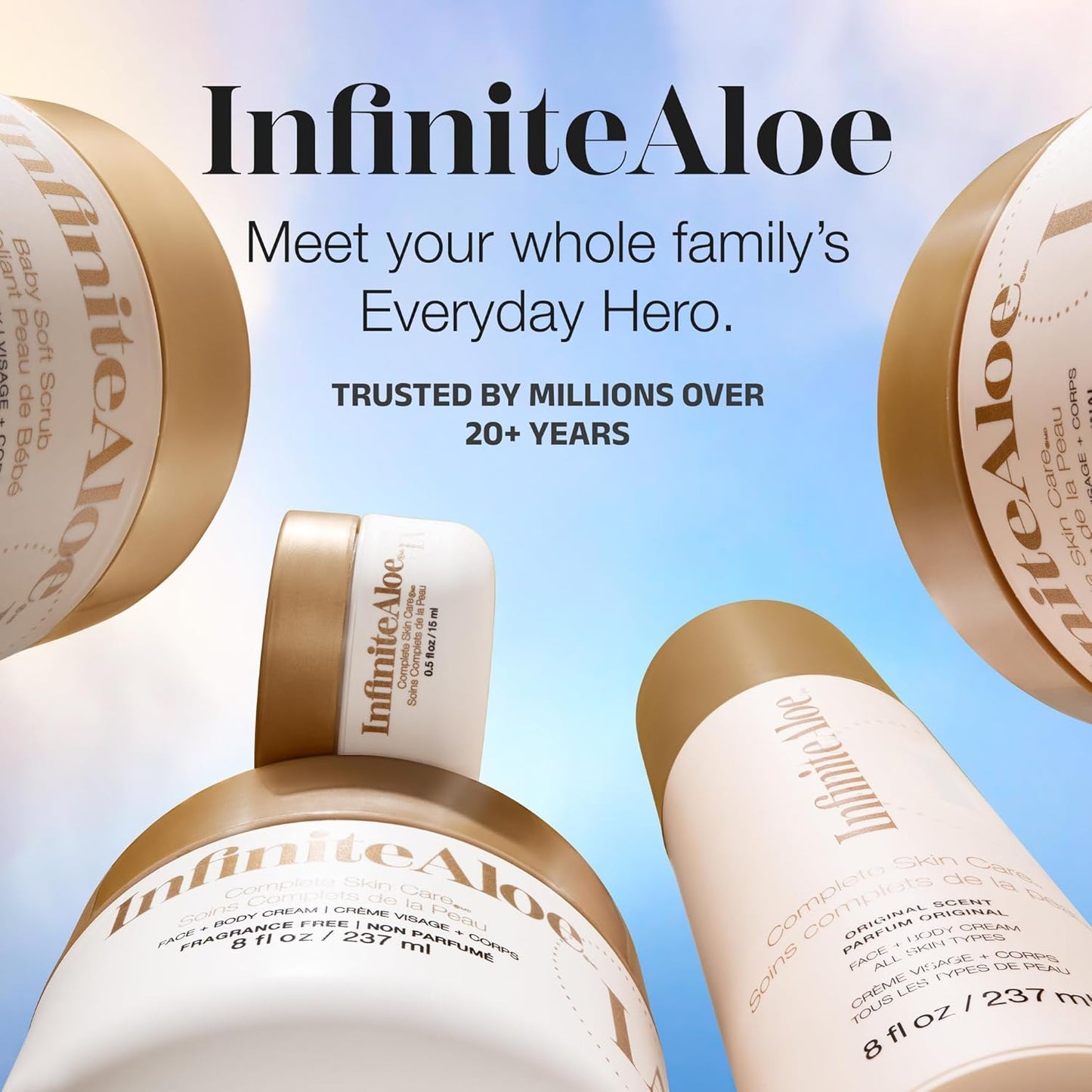 InfiniteAloe Microdermabrasion Polish - Rejuvenate Face, Neck & Chest Skin | 1.7oz