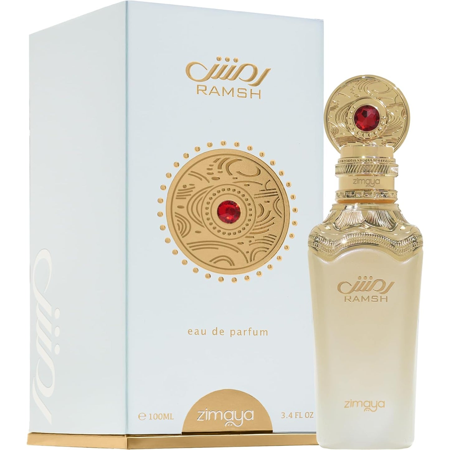 Zimaya Ramsh Diva Eau de Parfum for Women - 3.4 Fl. Oz | Elegant Fragrance