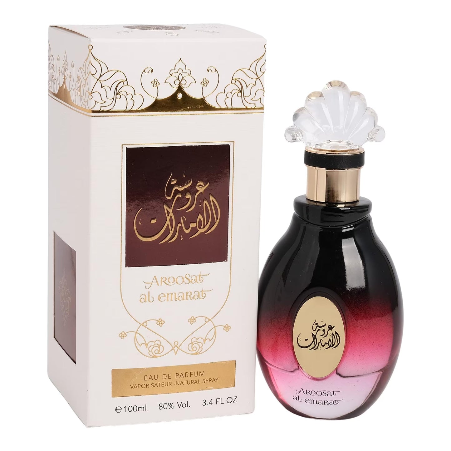 Ard Al Zaafaran Aroosat Al Emarat Eau de Parfum Spray for Unisex, 3.4 Ounce
