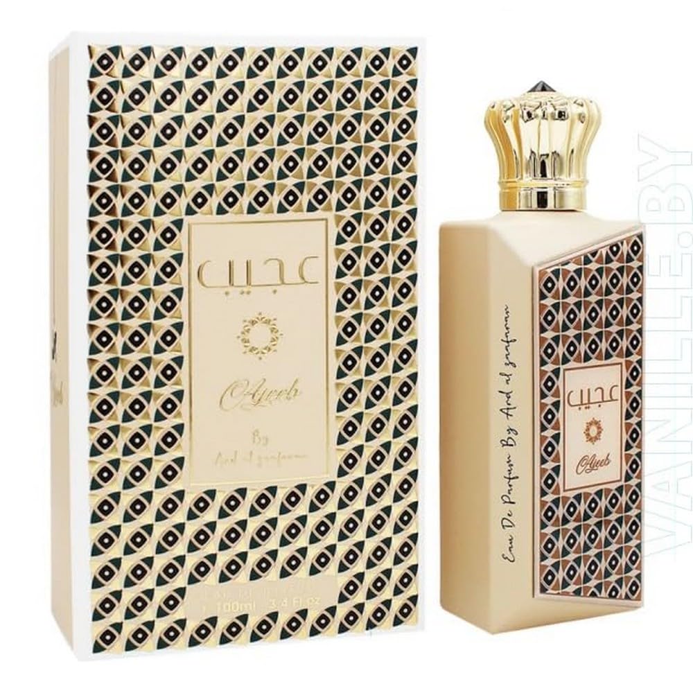 Ard Al Zaafaran Ajeeb Eau de Perfume Spray for Unisex, 3.4 Ounce