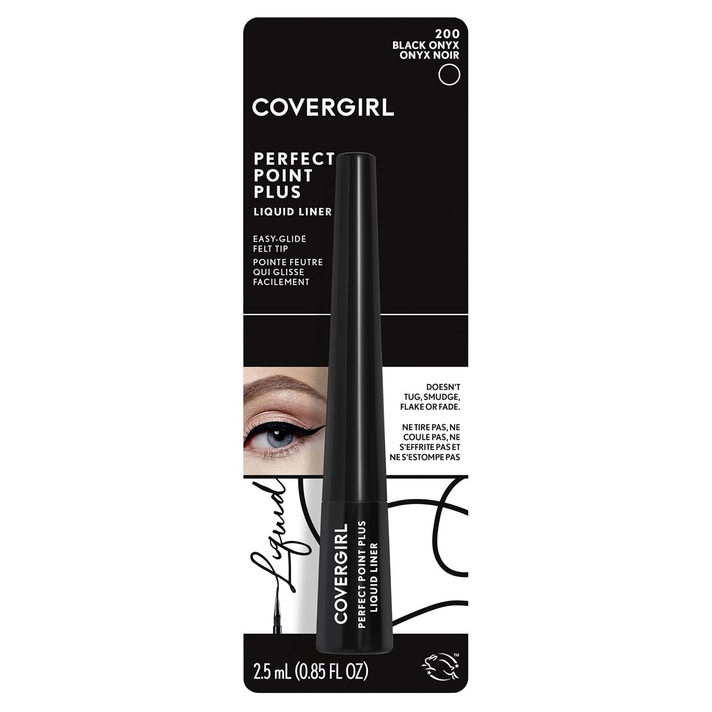 Covergirl Perfect Point Plus Liquid Eyeliner, Espresso, .08 Fl. Oz.