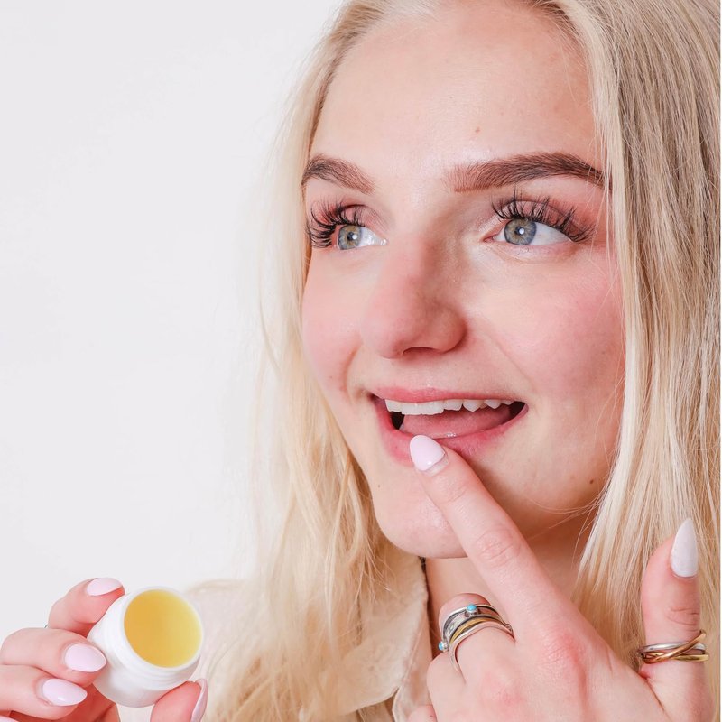 Lip Session Lip Balm Vanilla Original Flavor .33 Oz. Jars with Vitamin E & Cocoa Butter - Moisturizes & Soothes Dry, Cracked, or Chapped Lips (2 Pack)