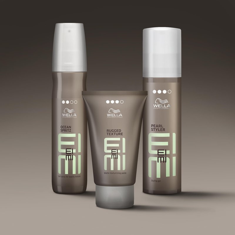 Wella Professionals EIMI Rugged Texture | Matte Texturizing Paste with Strong Hold & Definition | Hair Styling Pomade | 2.53 Fl Oz