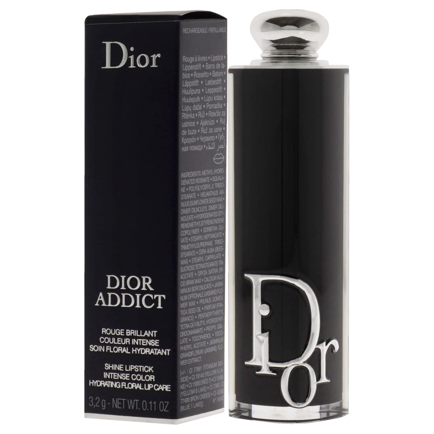 Christian Dior Dior Addict Hydrating Shine Lipstick - 527 Atelier Lipstick (Refillable) Women 0.11 oz