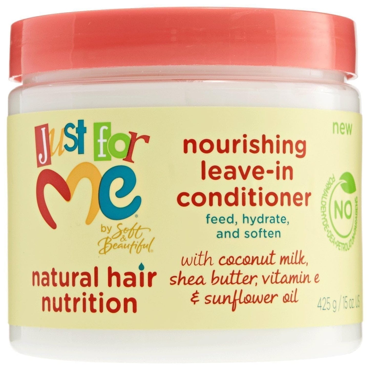 Nourishing Leave-In Conditioner for Dry & Damaged Hair, 15 oz | Moisturizing Hair Treatment with Natural Oils & Vitamins | Detangles, Softens & Strengthens for Smooth, Shiny Hair