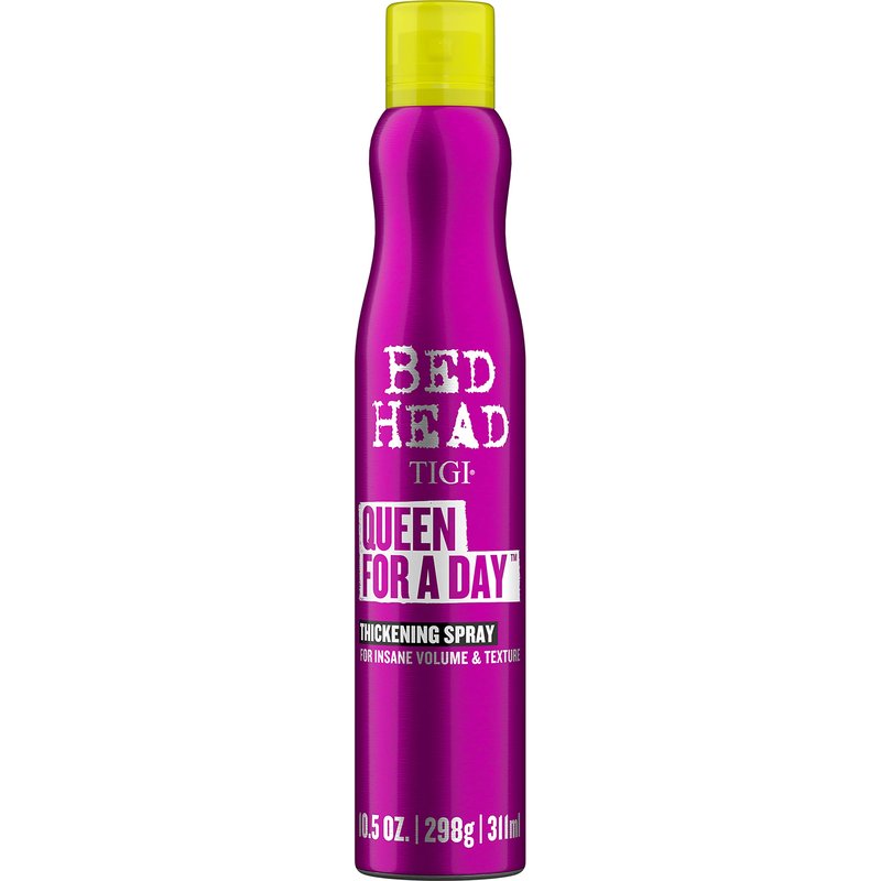 TIGI Bed Head Volumizing Hair Spray, Queen For A Day, for Thickening and Texturizing Fine Hair, 10.5 oz, 2 Pack