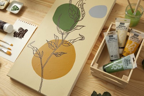 Pebeo - Acrylic Fine Studio Acrylics - Cerulean Blue - Cerulean Blue 100ml/3.38oz