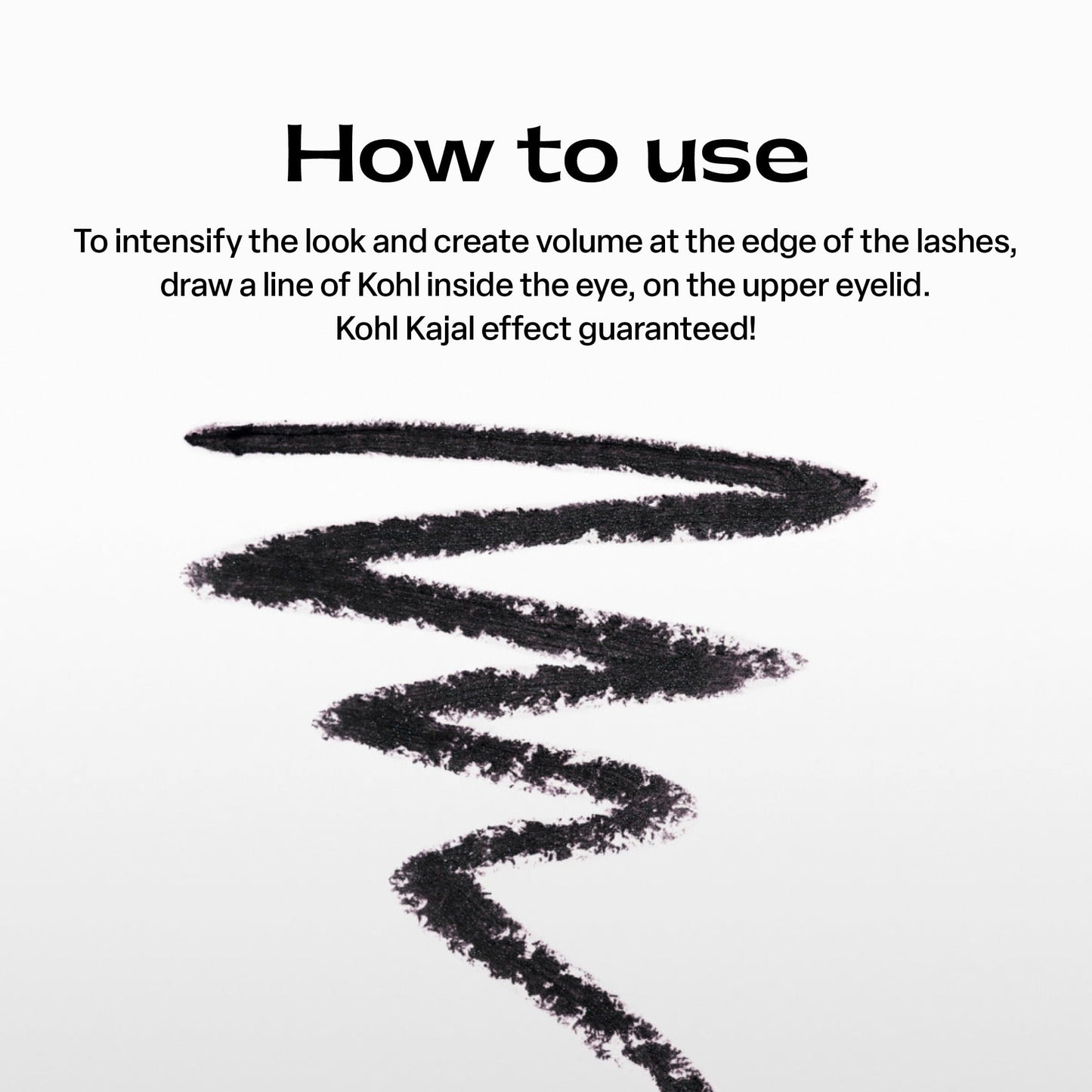 BLACK UP No Transfer Waterproof Kohl KS00M