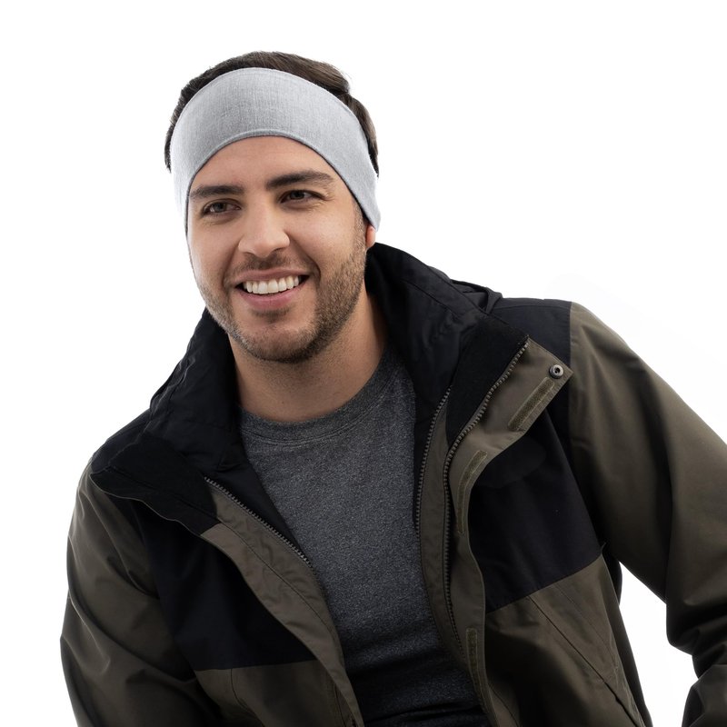 Avantic Baby Alpaca Wool Headband – Lightweight Winter Ear Warmer for Running, Skiing & Cold Weather