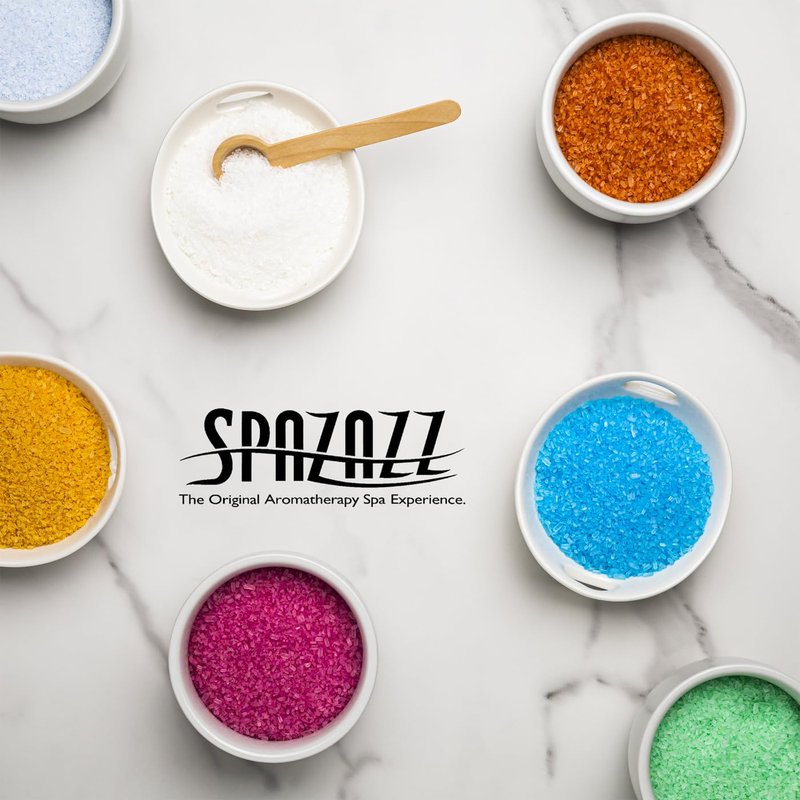 Spazazz 7377C Spa and Bath Crystals, Lime Coconut, 22 Ounce