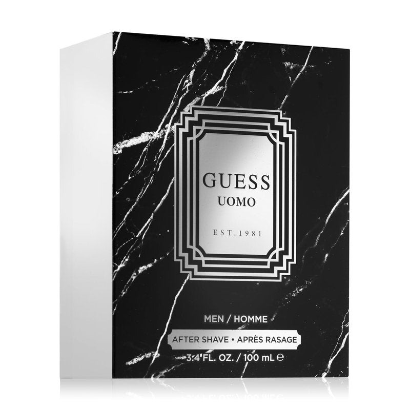 GUESS Uomo After Shave For Men, 3.4 Fl. Oz., Fresh & Elegant Fragrance