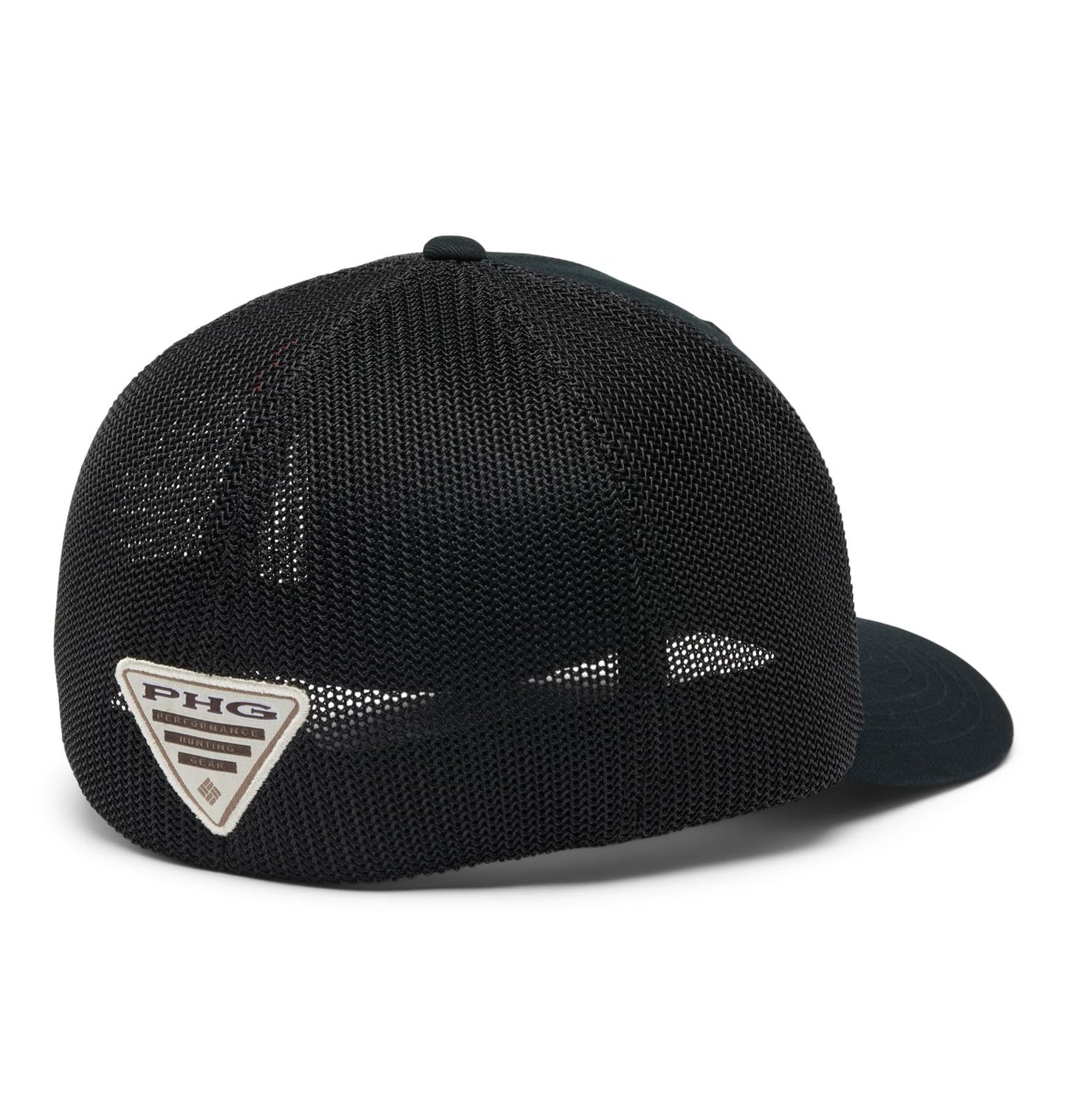 Columbia Unisex PHG Antlers Mesh Ball Cap, Black/Tri-Fill Antlers, Small/Medium