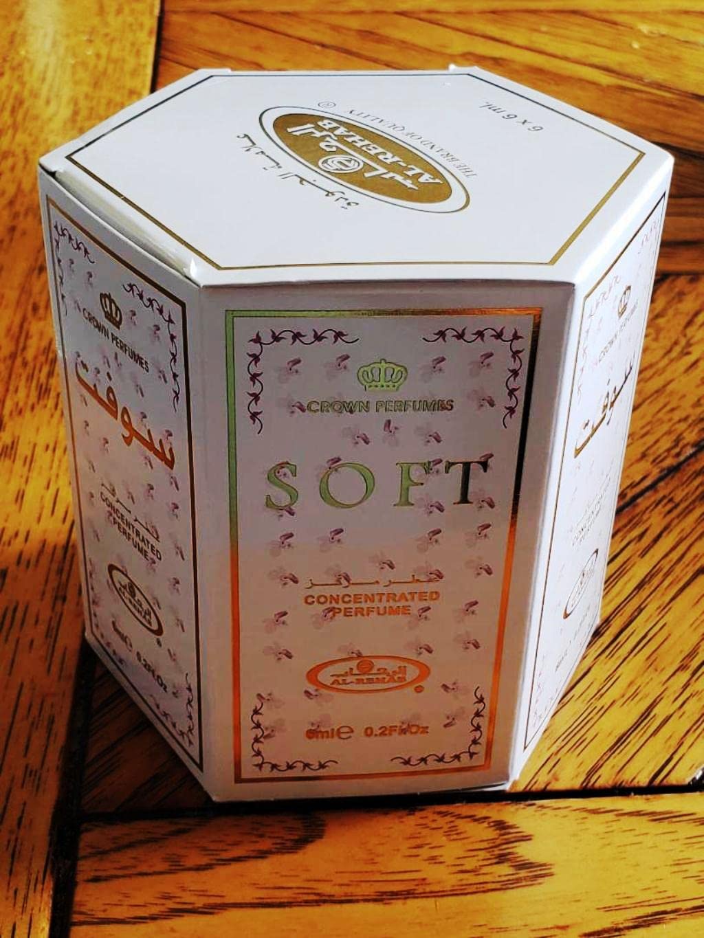 Soft - 6ml (.2oz) Roll-on Perfume Oil By Al-rehab (Crown Perfumes) (Box of 6)"