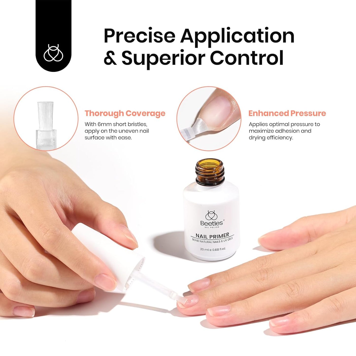 beetles Gel Polish Liquid Latex for Nails: 15ML Simple Peel off Cuticle Guard for Nail Polish Nail Art Liquid Latex Barrier Protector Manicure Cuticle Protectors with Stick Gifts for Women
