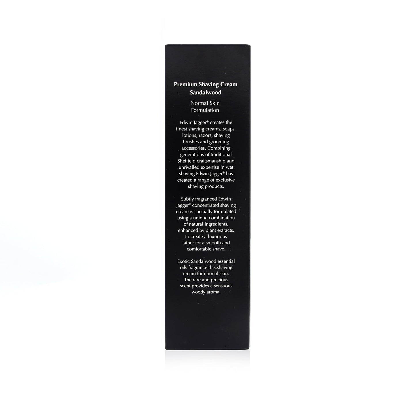 Edwin Jagger 99.9% Natural Premium Shaving Cream, 75ml Tube - Sandalwood, 2.5-Ounce